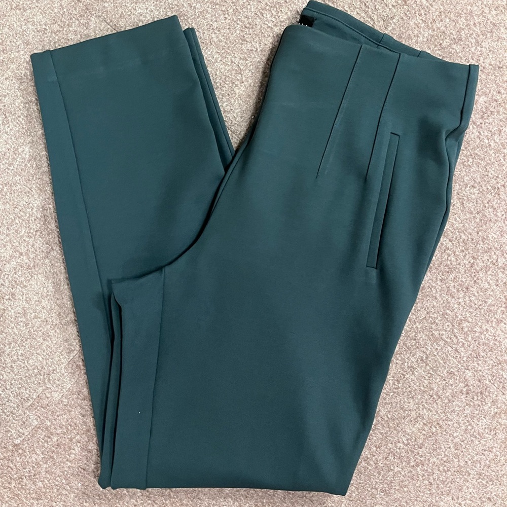 Rafaella Green Pull-On Slimming Pants